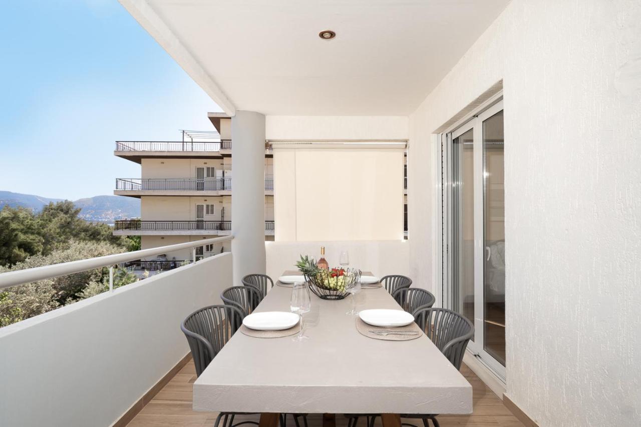 Blue Avra Apartment By A&D Properties Pórto Ráfti Exterior photo